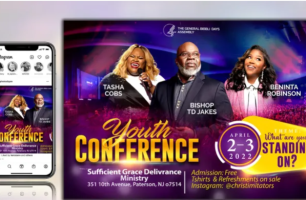 I will do a beautiful, incomparable, event and church flyer design