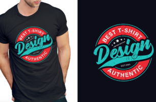 I will do awesome custom t shirt logo design